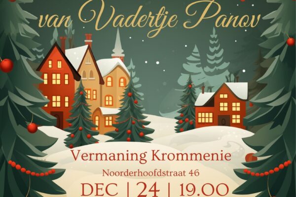 Kinderkerstspel ‘De wonderlijke Kerst van Vadertje Panov’ door kinderen van 4-12 jaar